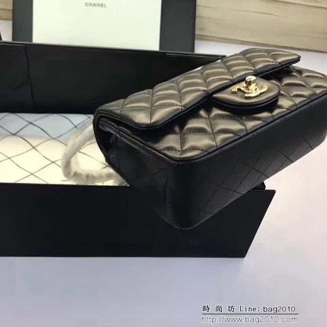 香奈兒CHANEL 升級版A1116m全新經典金銀鏈條單肩斜挎包 DSC1653